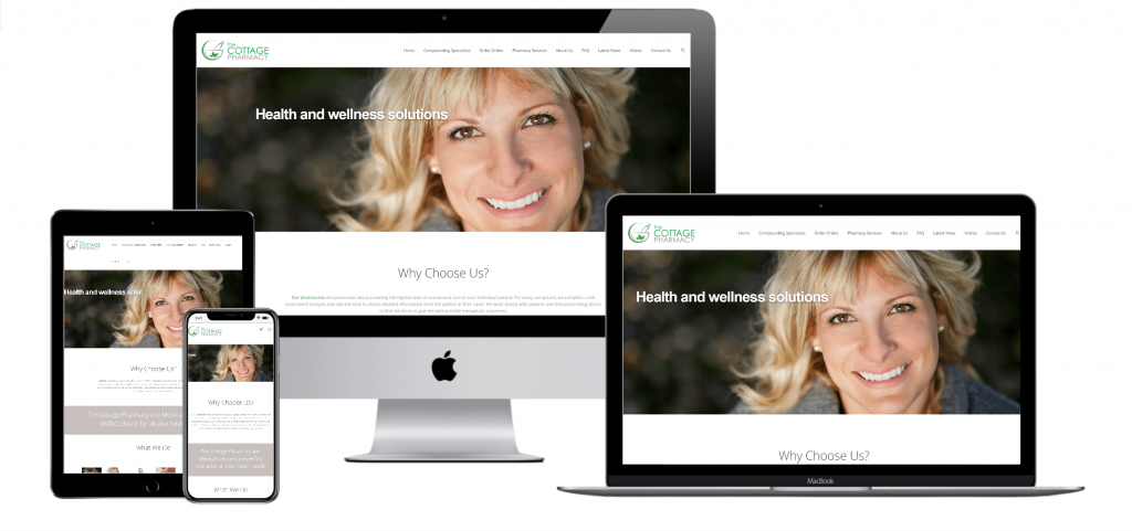 The Cottage Pharmacy - Responsive Design