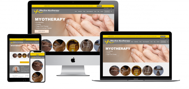 Effective Myotherapy - Responsive Design