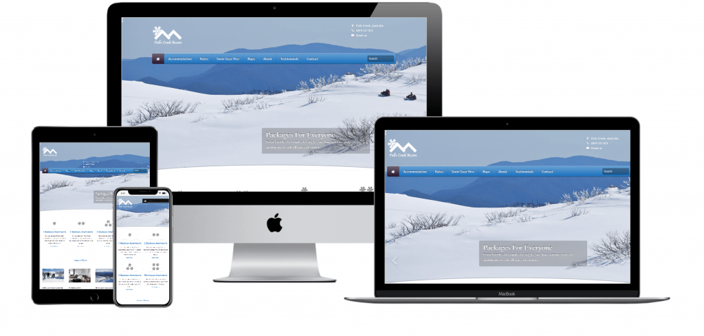 Falls Creek Accom - Responsive Design