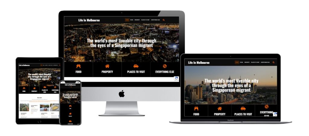 Life In Melbourne website screenshot