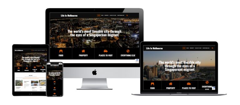 Life In Melbourne website screenshot