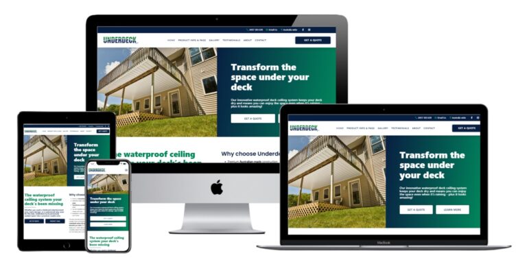Website for Underdeck Australia